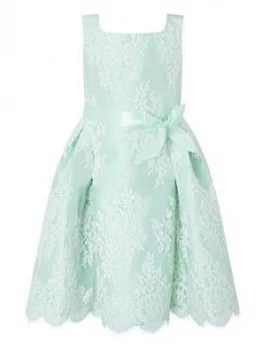 Monsoon Girls Valeria Mint Lace Dress - Mint