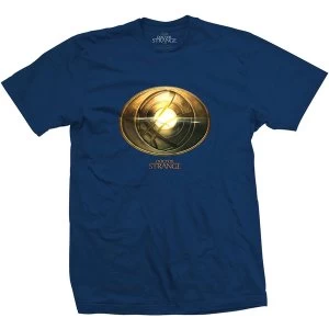 Marvel Comics - Doctor Strange Amulet Unisex Small T-Shirt - Blue