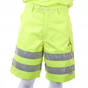 Beeswift Saturn Yellow Hi Visibility SHORTS 36 PCSENSY36