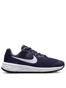 Nike Junior Revolution 6 - Navy/White, Size 5.5