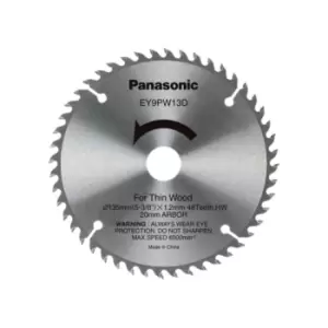 Panasonic EY9PW13D32 Wood Cutting TCT Blade 135 x 20mm x 48T