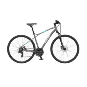 GT Transeo Comp Hybrid Bike - Grey