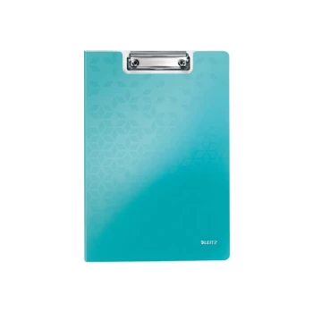 WOW Clipfolder with Cover A4 - Metallic Ice Blue - Outer Carton of 10