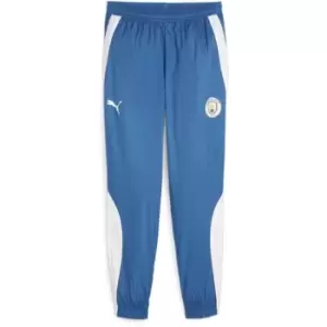 Puma Manchester City Pre Match Tracksuit Bottoms 2023 2024 Adults - Blue