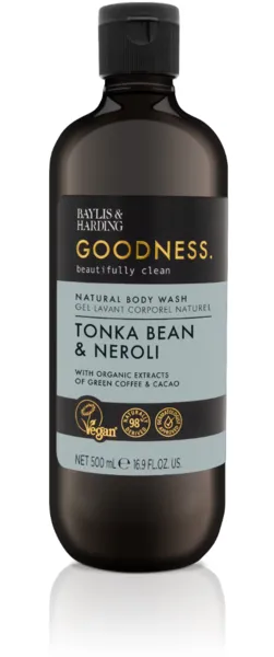 Baylis & Harding Goodness Tonka Bean & Neroli Body Wash 500ml