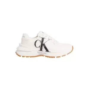 Calvin Klein Jeans Chunky Runner Over Brand Wn - White