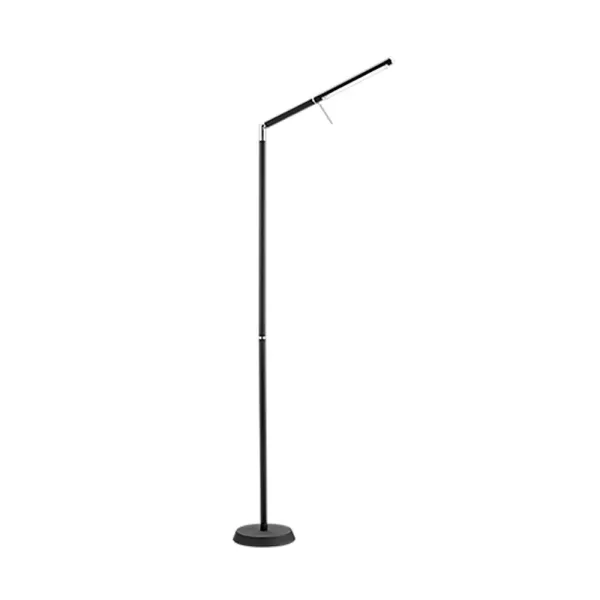 Filigran Modern Task Floor Lamp Black Matt 3000K