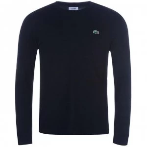 Lacoste Sleeve T Shirt - Navy 166