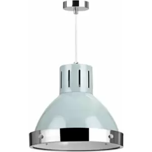 Premier Housewares - Vermont Blue Pendant Light