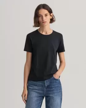 GANT Women Original T-Shirt (XS) Black