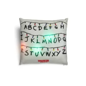 Stranger Things Alphabet LED Cushion