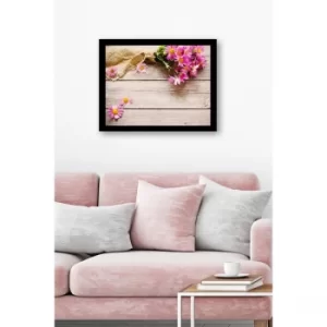 SC0780 Multicolor Decorative Framed MDF Painting