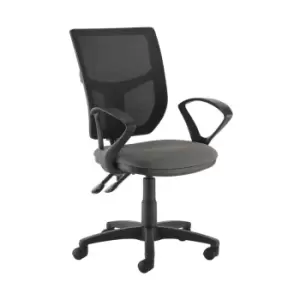 Dams MTO Altino 2 Lever High Mesh Back Operators Chair with Fixed Arms - Tarot P