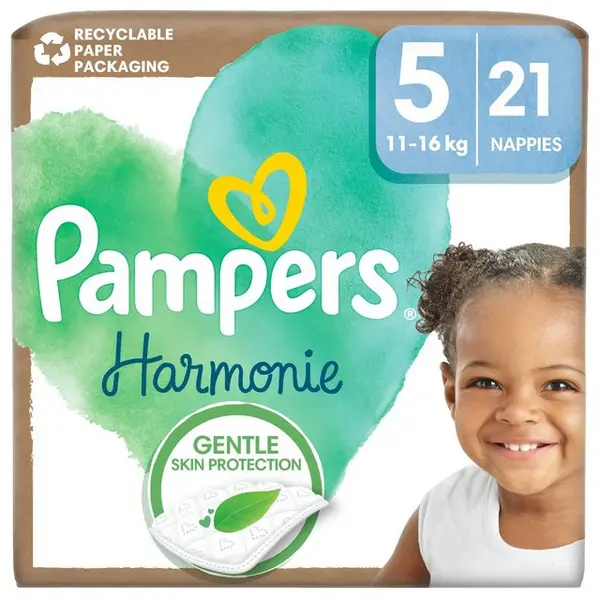 Pampers Harmonie Size 5 21 Nappies