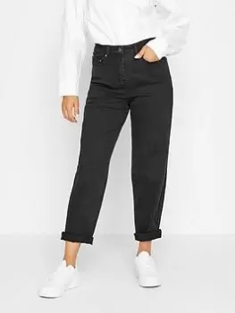 PixieGirl Petite Mom Jean Black 27" - Black, Size 8, Women