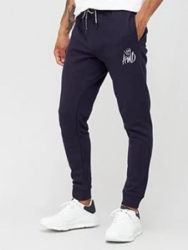 Kings Will Dream Crosby Joggers - Navy, Size L, Men