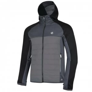 Dare2B Coordinate Hybrid Baffled Jacket - Blk/Alu/Ebny