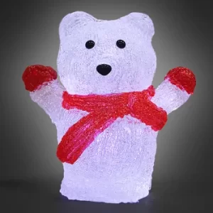 LED Christmas Figure Acryl Polar Bear