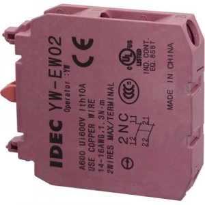 Contact 2 breakers momentary 240 V AC