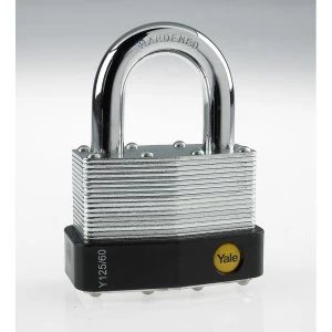 Yale Laminated Open Shackle Padlock 60mm