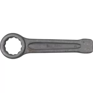 Kennedy Imperial Ring Slogging Spanner, Chrome Satin Hardened Steel, 1 1/16IN.