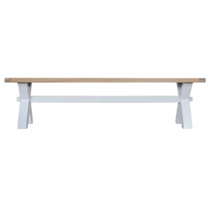 Robert Dyas Madera Small Cross Bench