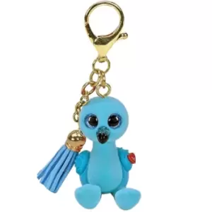 William the Flamingo Mini Boo Key Clip