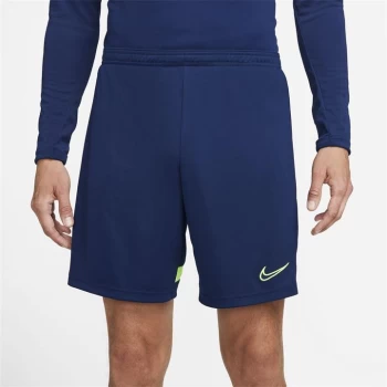 Nike Academy Football Shorts Mens - Blue/Volt