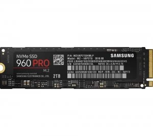 Samsung 960 Pro 2TB NVMe SSD Drive