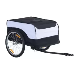 Homcom - PAWHUT Folding Bicycle Cargo Trailer Shop Luggage Storage Utility Hitch Cover