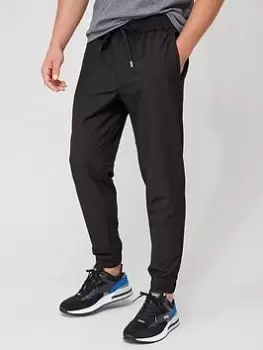 BOSS T_flex Trousers - Black, Size 52, Inside Leg Regular, Men