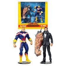 McFarlane My Hero Academia 7 Action Figure 2-Pack - All Might Vs. All For One