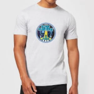 Atari Star Raiders Mens T-Shirt - Grey - XXL