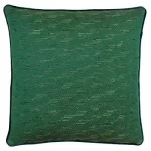 Riva Paoletti Chiswick Cushion Cover (50x50cm) (Magenta/Emerald) - Magenta/Emerald