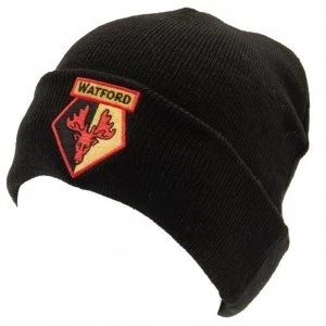 Watford FC Turn Up Knitted Hat