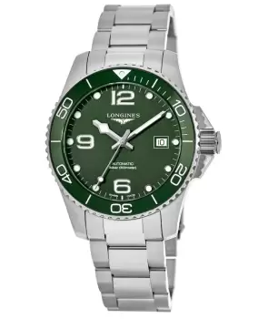 Longines HydroConquest Automatic Green Dial Steel Mens Watch L3.782.4.06.6 L3.782.4.06.6