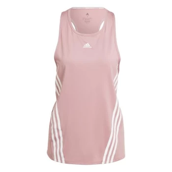 adidas TRAINICONS Tank Top Womens - Magic Mauve / White