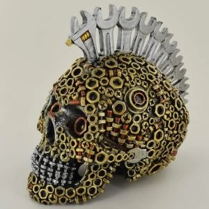 Nuts and Bolts and Spanners Mohawk Skull