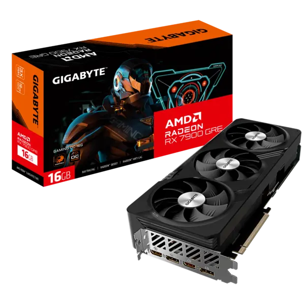 Gigabyte Radeon RX 7900 GRE GAMING OC 16G Graphics Card - GV-R79GREGAMING OC-16GD