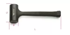 Beta Tools 1391 Fully Rubber Covered Dead Blow Hammer Ø: 50mm 013910150