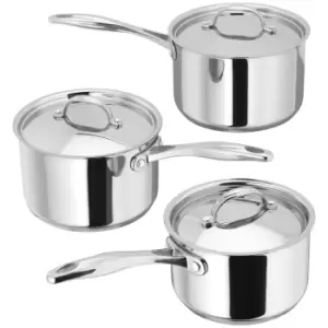 Stellar 7000 3 Piece Saucepan Set