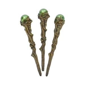 Emerald Orbuculum (Set of 3) Magic Wands