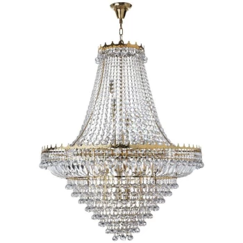 Searchlight Lighting - Searchlight Versailles - 19 Light Chandelier Gold Finish, E14