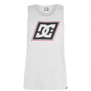 DC Slant Logo Tank Top - Grey