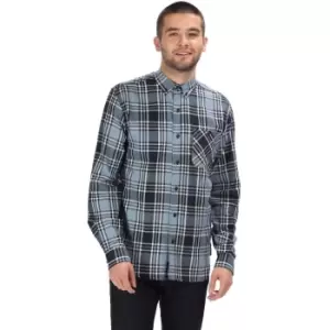 Regatta Mens Lazare Coolweave Cotton Long Sleeve Shirt L - Chest 41-42' (104-106.5cm)