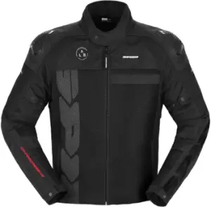 Spidi Progressive Net WindOut Motorcycle Textile Jacket, black-grey, Size 3XL, black-grey, Size 3XL