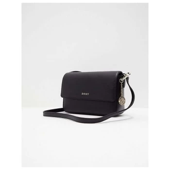 DKNY Sutton Medium Flap Crossbody Bag - Navy