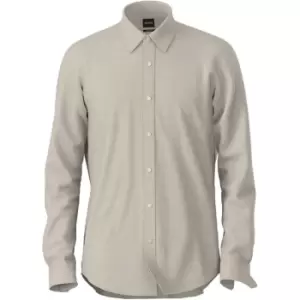 Boss Lukas Shirt Mens - Beige