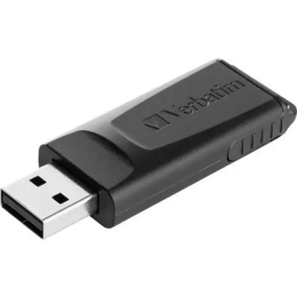 Verbatim Slider USB stick 16GB Black 98696 USB 2.0 98696