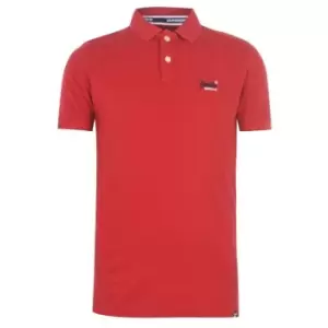 Superdry Core Polo Shirt - Red